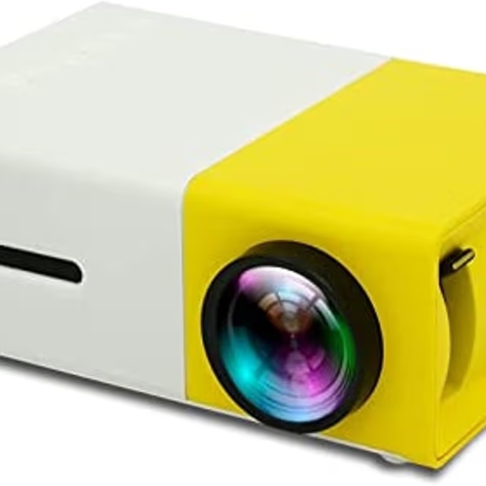 Compact Yellow and White LED Projector - Picture 2 of 5